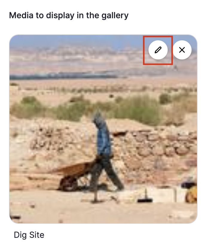 Editing an image