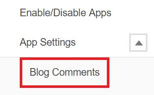 Blog Comments