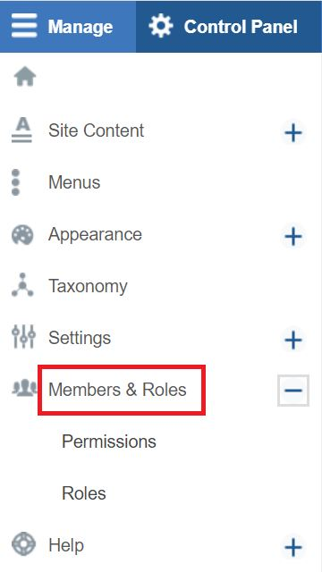 Members and Roles