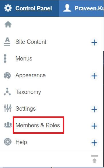 Members and Roles